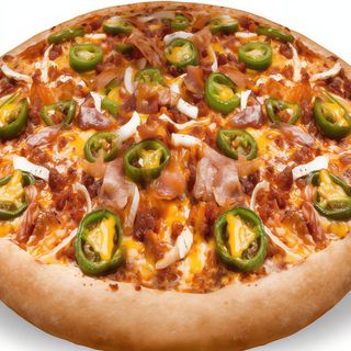 PIZZA DE PIRI-PIRI MEXICANA medio