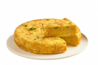 Tortilla De Patata Con Pimiento Padrón