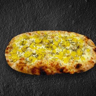 Patate saltate alle erbe e rosmarino e mozzarella