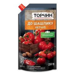 Кетчуп Торчин до шашлику пастеризований (250г)