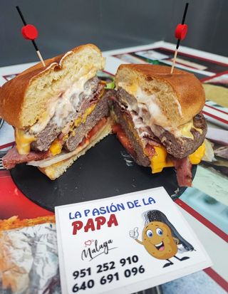 Doble Magnas-burger 