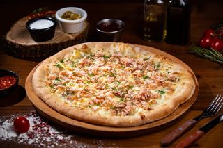 Pizza cu somon  Ø 32cm