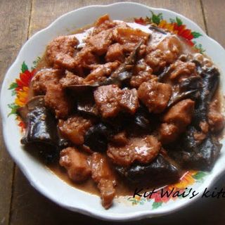 109. Ternera Con Hongos Chinos