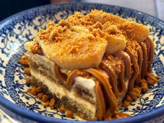 CREMA DE LOTUS, MANZANA Y GALLETA