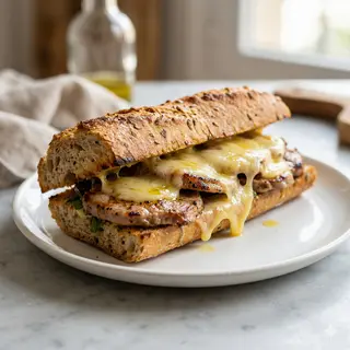 Bocadillo De Lomo Y Queso