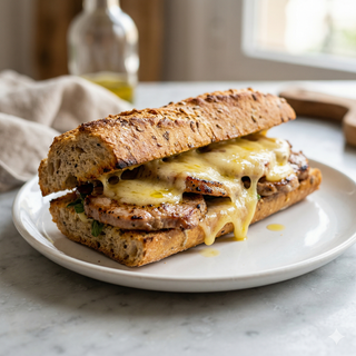 Bocadillo De Lomo Y Queso