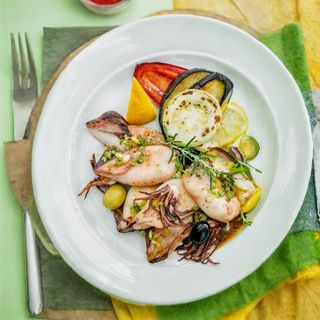 Lignje na žaru 250gr