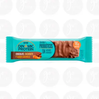 Barrita Proteica - Chocolate con leche, caramelo y cacahuete