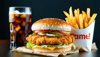 Menú Double Clucker Burger