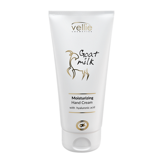 Crema de maini hidratanta Vellie cu extract de lapte de capra, 100ml