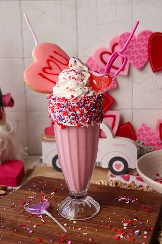 Milkshake Fruits Rouges