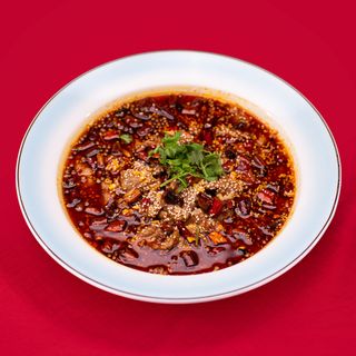 Vita fiarta in sos sichuan水煮牛肉