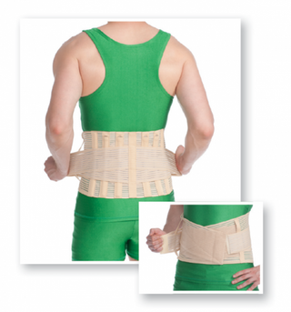 Elastic Sacrolumbar Medical Support W/6 Stays-3046