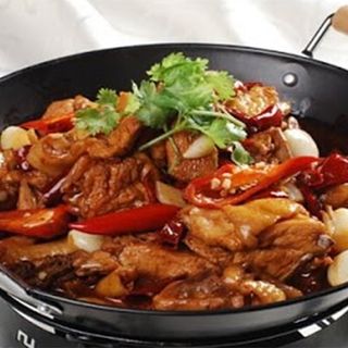 184. Sartén De Pollo Con Verduras Mixtas