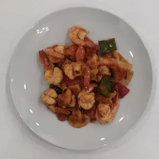 Gambas com Piri-Piri