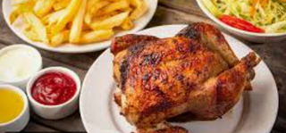 Pollo A La Brasa Entero Con Salsa Alioli