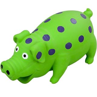 PAWISE Igračka za pse Svinja sa tačkicama, latex, raznih boja (KOD PAW14039)