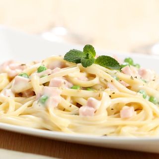 Espaguete com Fiambre