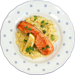 ЗАПЕЧЕНИЙ ЛОСОСЬ З ПТІТІМОМ