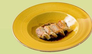 White Chicken Gyoza