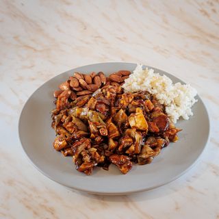 P12 - sa bademom + povrće +  pirinč - Dnevni meni