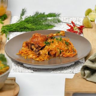 Pulpa de Rata cu varza calita