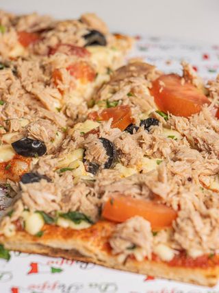 Pizza 1/4 de plateau :Thon