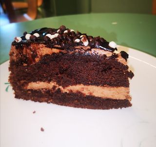 Tarta de chocolate fudge