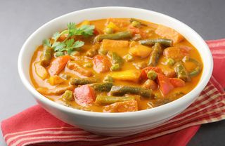Curry de verduras