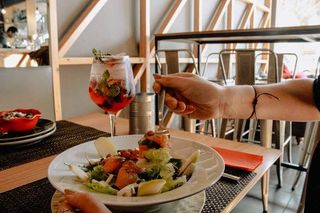 Salada da Noruega - Salmão