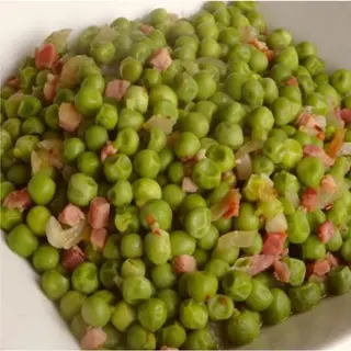 Guisantes con jamón (300 G.Aprox.)