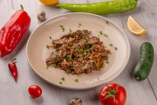 Жареная печень