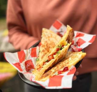 Quesadilla with Ground Beef