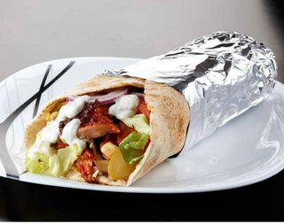 Piadina yufka doner kebap