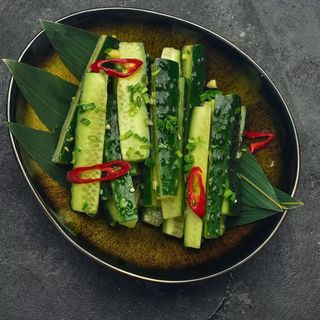Castraveti batuti picanti