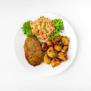 Kotlet Mielony + zupa