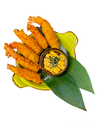 Rock shrimp in tempura