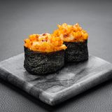 გამომცხვარი სუში კრევეტებით 