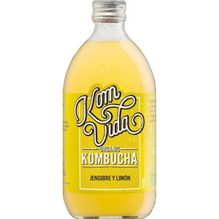Kombucha de Limón y Gengibre
