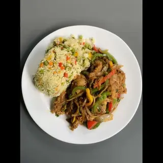 Fish stir fry 