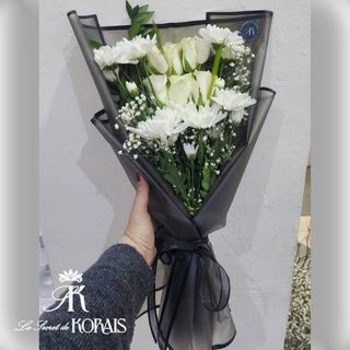 Bouquet Black N' White