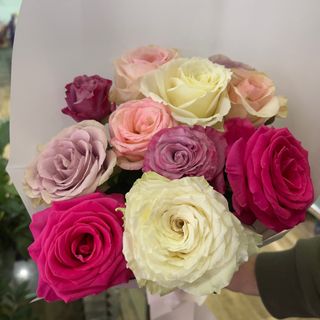 Bouquet summer color 