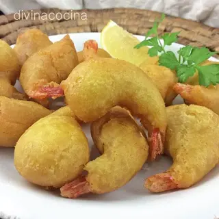 Ración De Gambas Gabardina (8 Uds.)