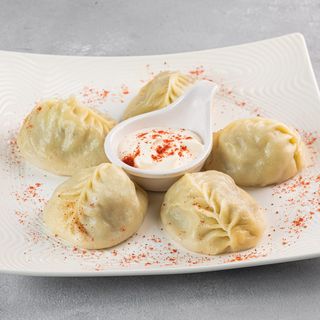 Манты с говядиной 