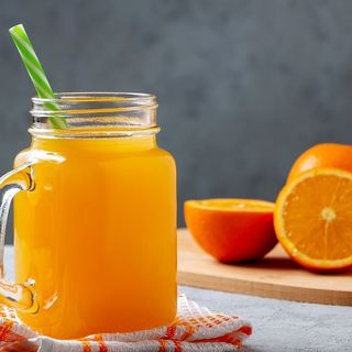 Orange juice 250ml glass bottle