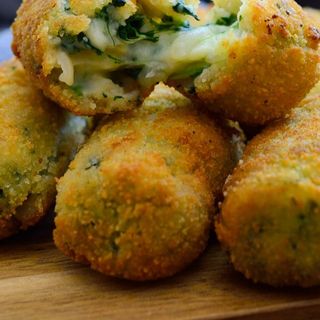 Tapa De Croquetas Vegetarianas De La Abuela
