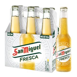 San Miguel Pack Of 6 Crystal Bottle