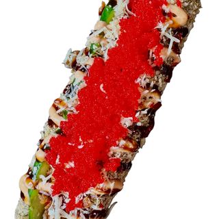 Рол хот-дог з лососем-гриль