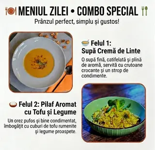 Meniul zilei Luni - Combo special