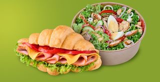 Combo 3: Sałatka Cezar z Kurczakiem + Szynka z Serem